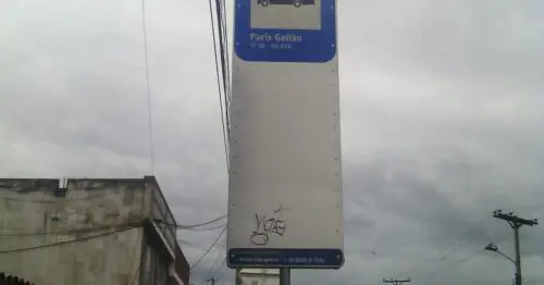 PARADERO SITP BARRIO PARIS GAITAN  072A04